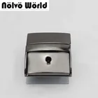 10 шт. 42*40 мм (1-58 дюйма) серебряныекисти античный замок для прессования для кожаного чемодана, детали для сумки