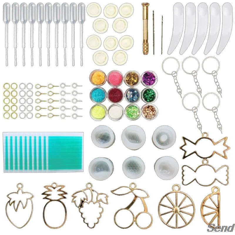 Конфеты с фруктами ювелирные изделия силиконовая смола форма наборы