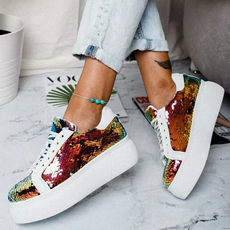 Женские кроссовки на толстой подошве с вулканизированной подошвой 2499 Вт | Обувь