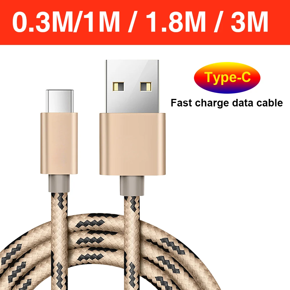 2.4A usb type-C зарядный кабель для samsung S8 S9 Быстрая зарядка шнур данных для huawei P10 P20 Pro Xiaomi Mi8 6 кабели зарядного устройства для телефонов