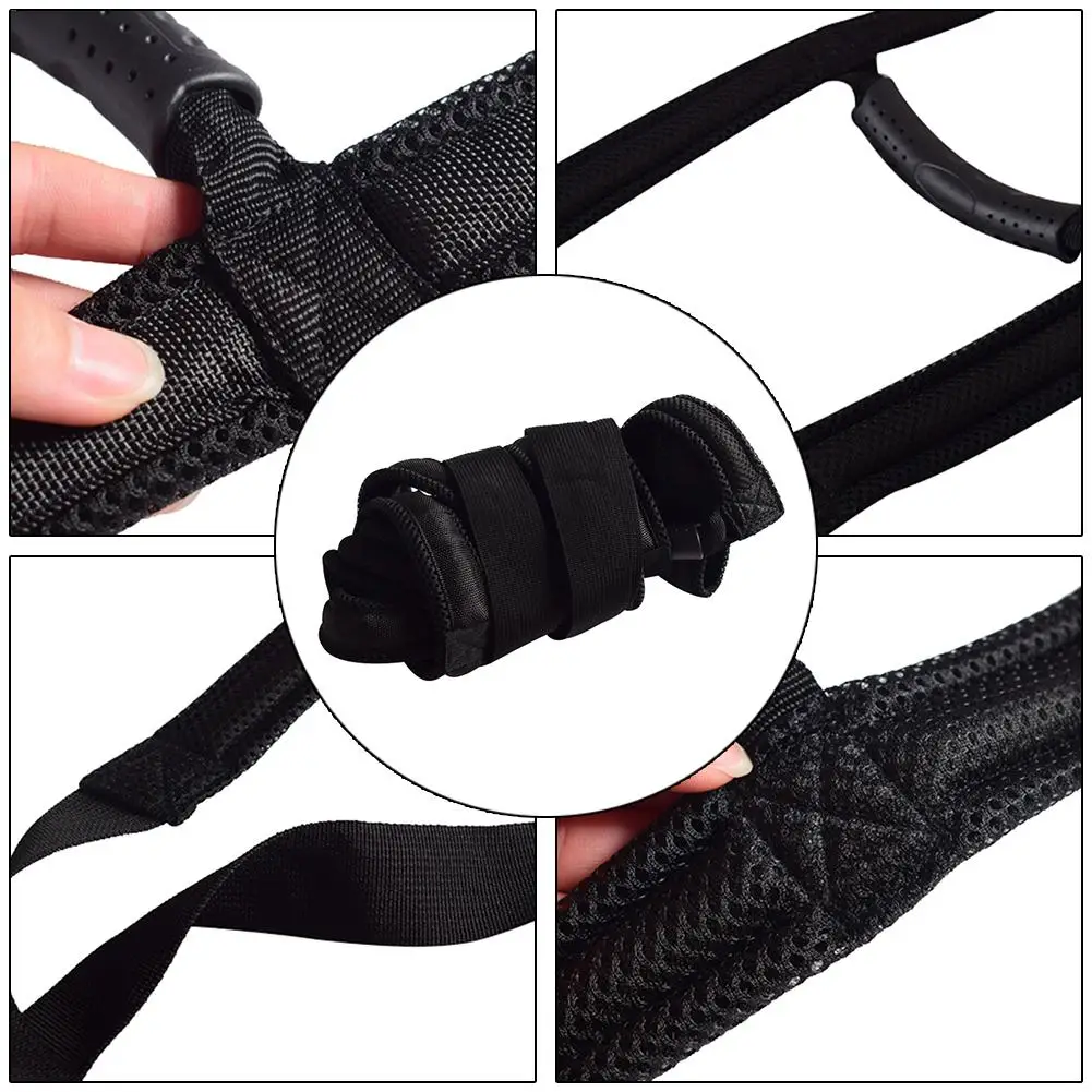 

Bed Sit Up Strap Lightweight Sit Up Handle Rope Ladder with 5 Hand Grips Adjustable Assist Handle for Elderly Senior Injury Reco