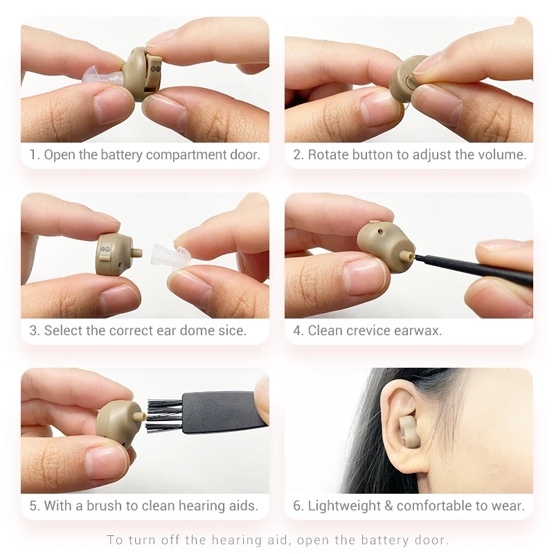 Слуховой аппарат портативный динамик инструменты для оказания первой помощи