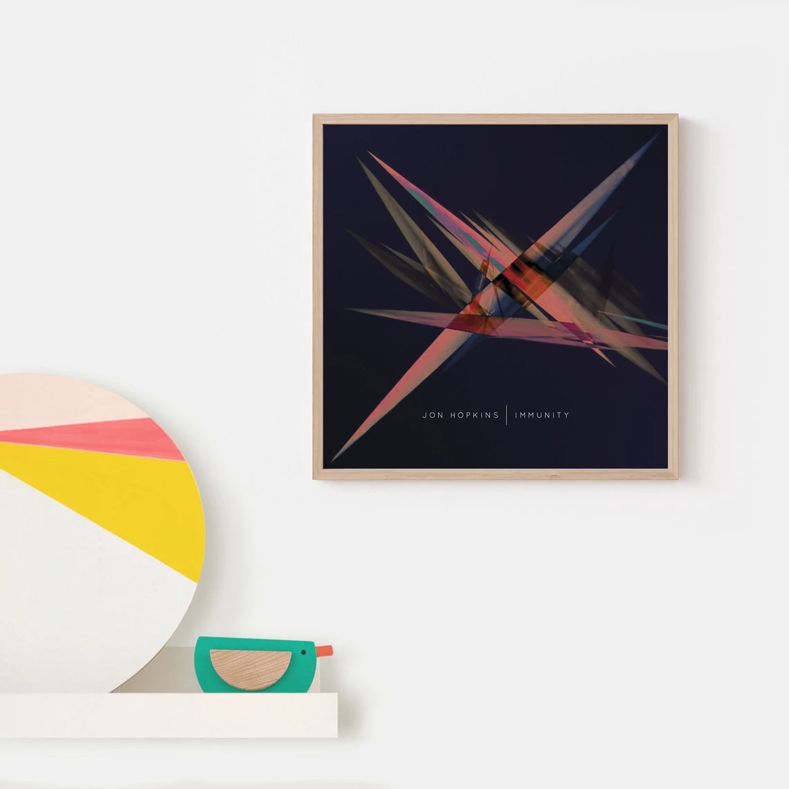 Альбом с изображением Джона Хопкинса защитой от иммунитета Холщовый постер