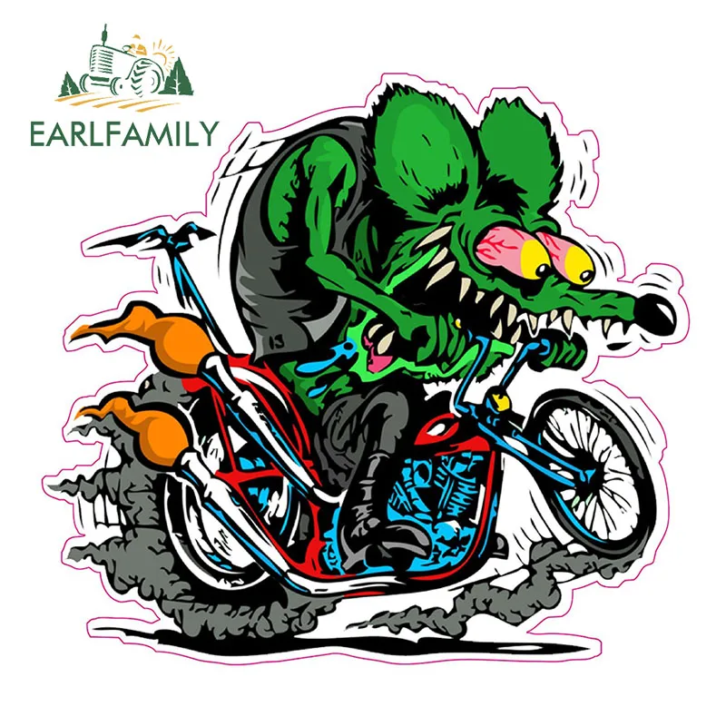 EARLFAMILY смешные виниловые графические наклейки для автомобиля украшение окна