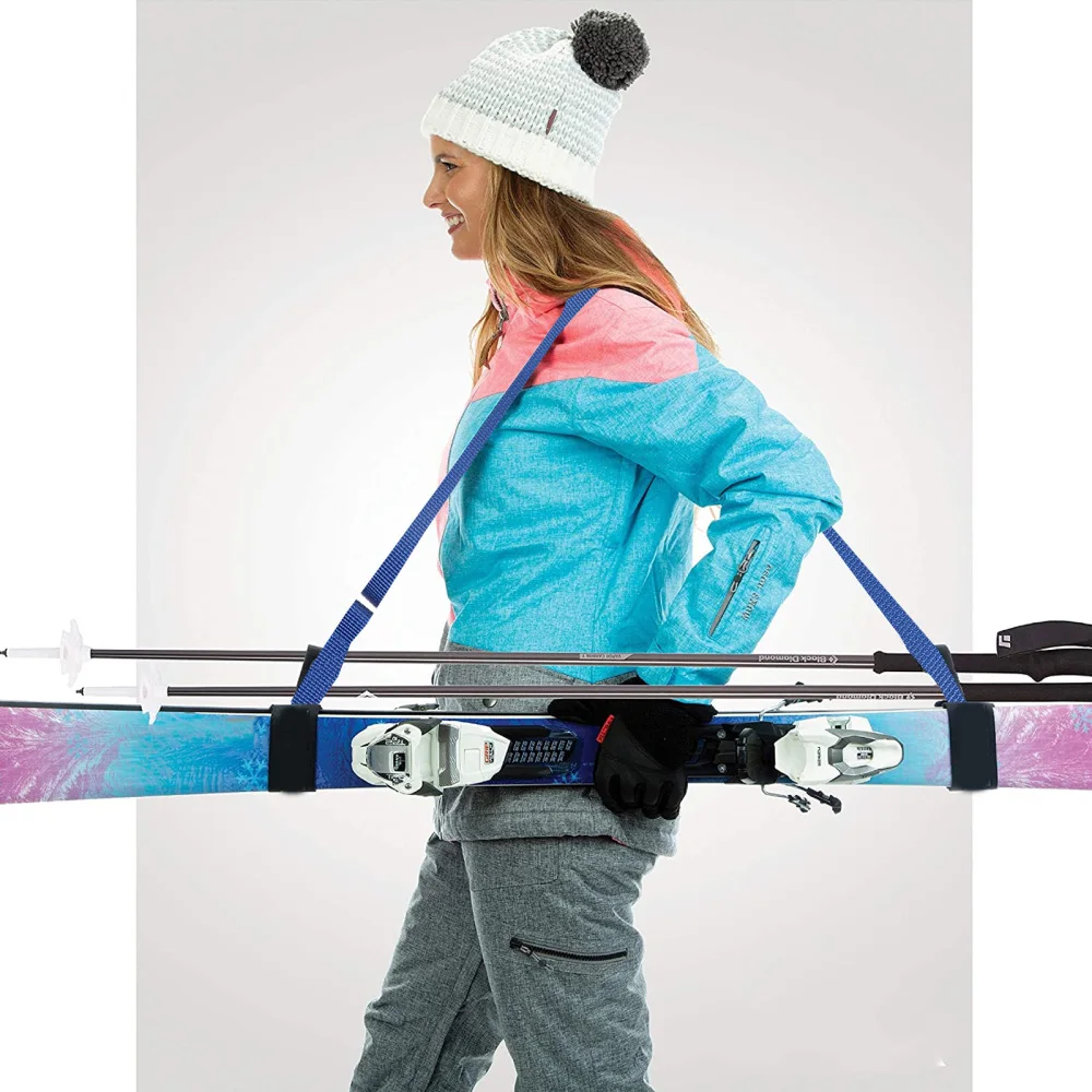 

1pc Snowboard Fixing Strap Non-skid Ski Band Ski Strap Snowboard Carrying Tool