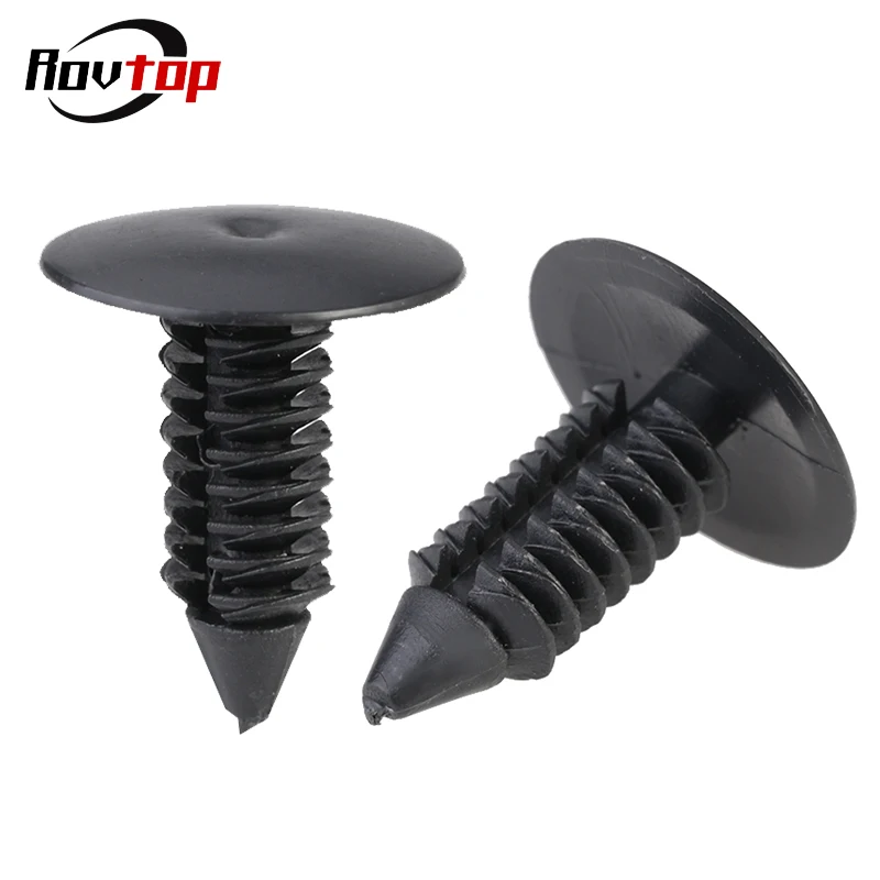 50 шт. крепежный зажим Huscus Автоматическая застежка подходит 8 мм отверстие нейлон