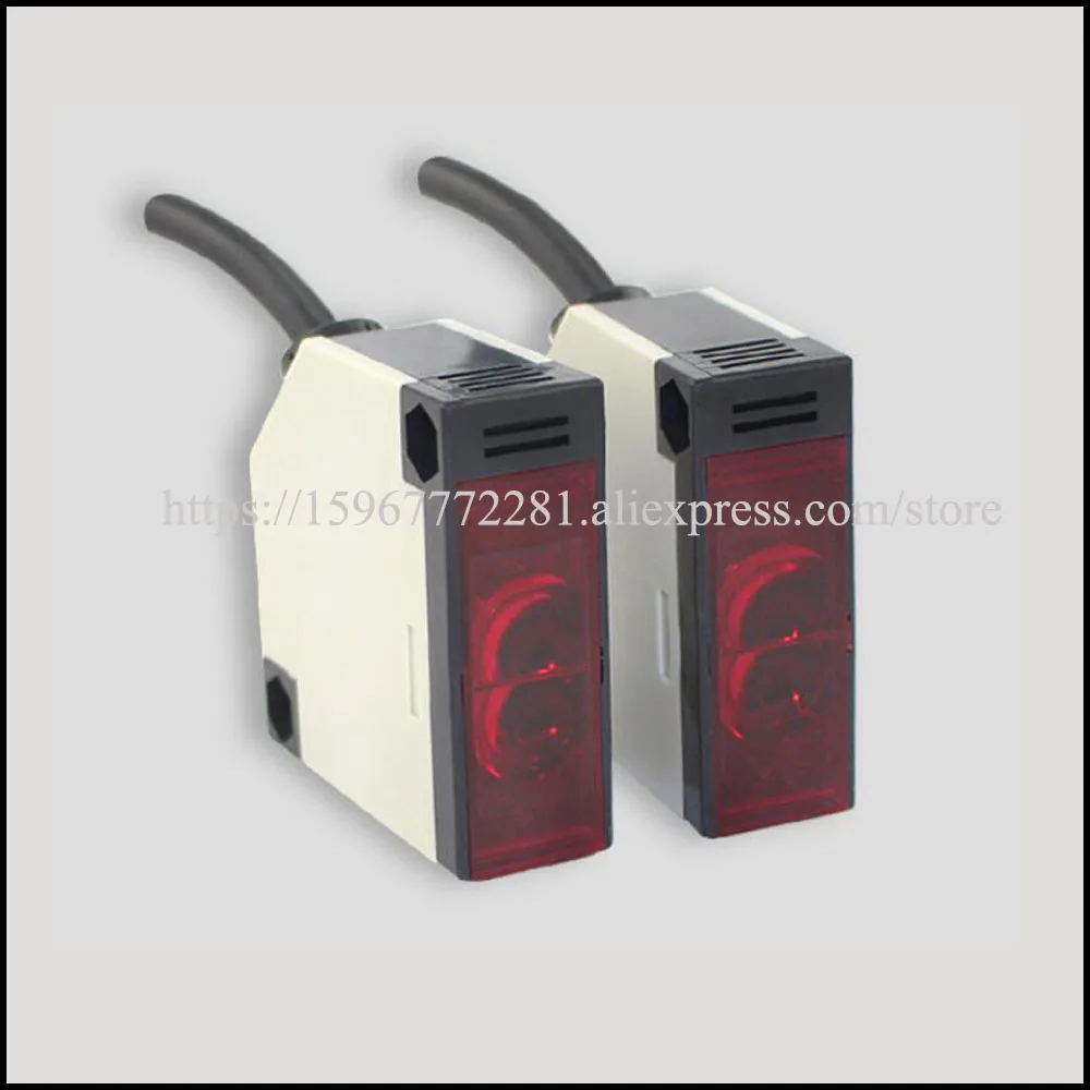 E3JK R4M2 12 24VDC Сенсор квадратный РЕЛЕ Встроенный фотоэлектрический выключатель