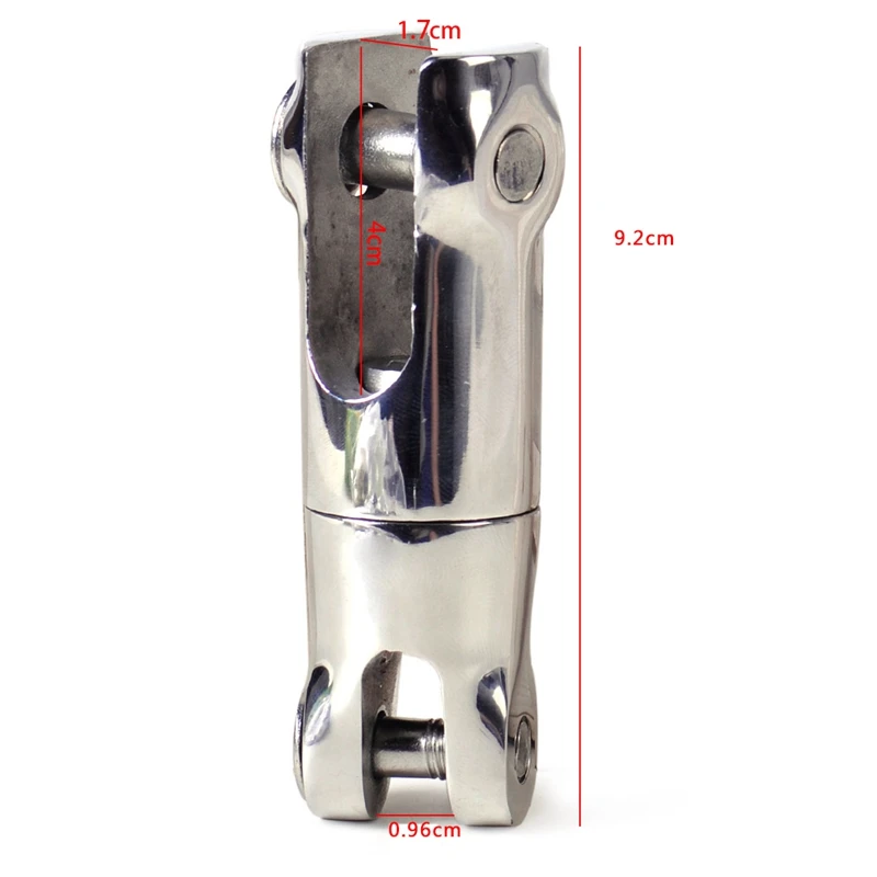 1 шт. Нержавеющая сталь якорь 1/4 Inch 5/16 дюймов Цепь 360 градусов Поворотный