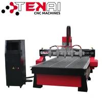 tekai business equipment table top 1325 1530 cnc wood router engraving machine for mass production pvc foam board cutting