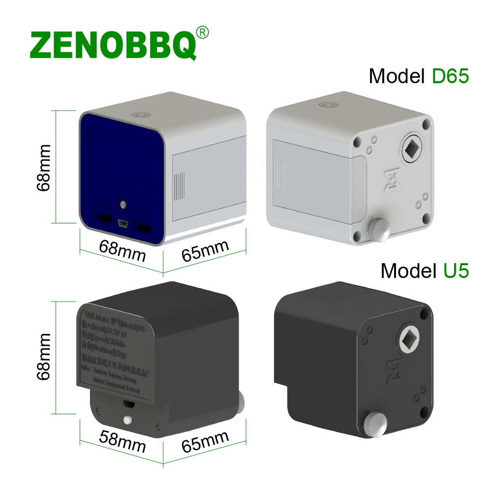 zenobbq bbq motor usb electric barbecue motor grill rotisserie rotator outdoor spit accessories dc 5v battery with 5 rpm output free global shipping