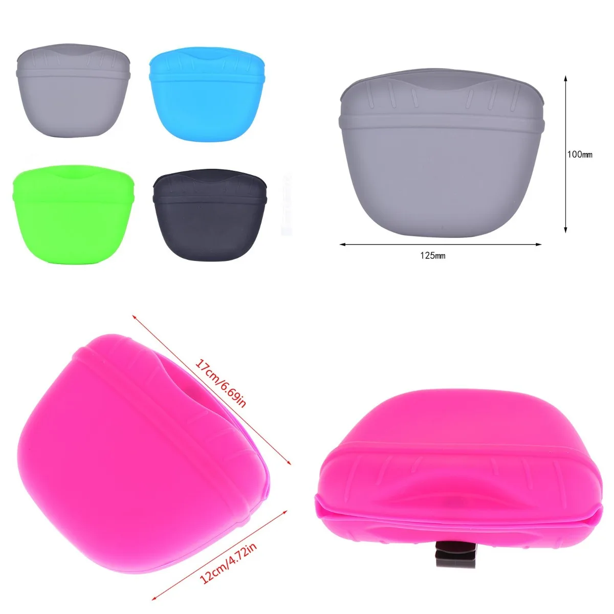 

Pet Dog Training Bag Portable Treat Snack Bait Dogs Obedience Agility Outdoor Feed Storage Pouch Food Reward Waist Bags