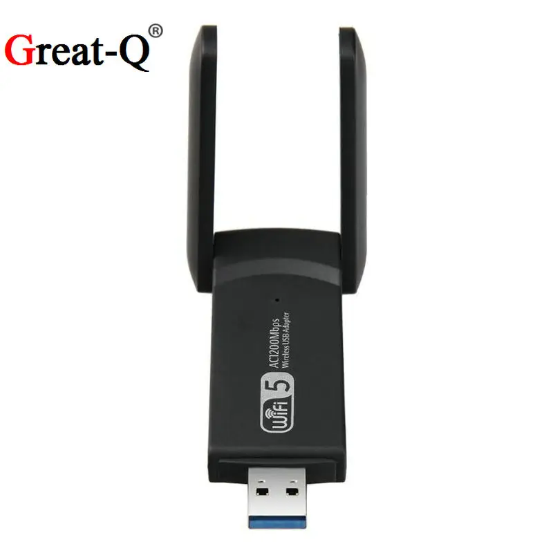 

USB 3.0 1200M Wifi Adapter Dual Band 5G 2.4G 802.11AC Wifi Dongle Network Card Gigabit Ethernet For Laptop PC Win10