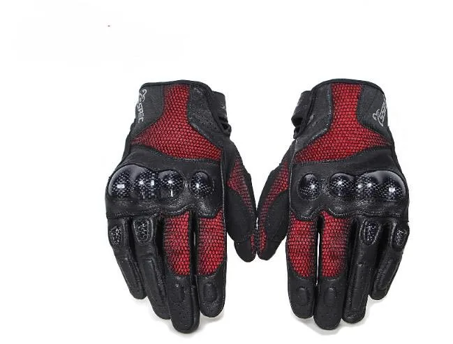 Высокое качество 3D сетка рыцарь локомотив анти осень перчатки из углеволокна