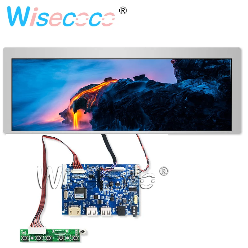 

Матовый сверхширокополосный дисплей 9,1 дюйма, ЖК-экран IPS TFT, срок службы ≥ 50K часов, 822*260, с платой аудиоконтроллера LVDS для ПК, геймера