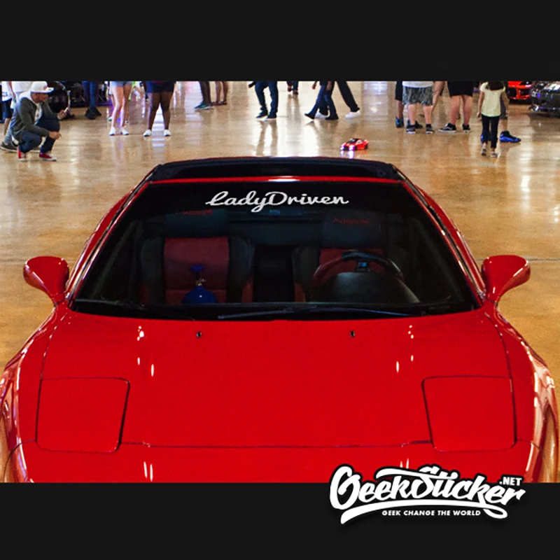 Автоледи Водонепроницаемый авто лобовое стекло автомобиля наклейка на ветровое