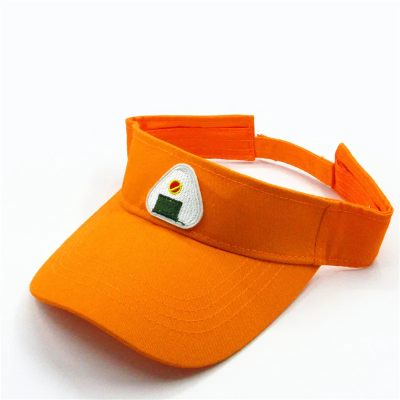 

2020 new style Rice balls embroidery Visors Baseball Cap Adjustable Snapback cap for men and women 106