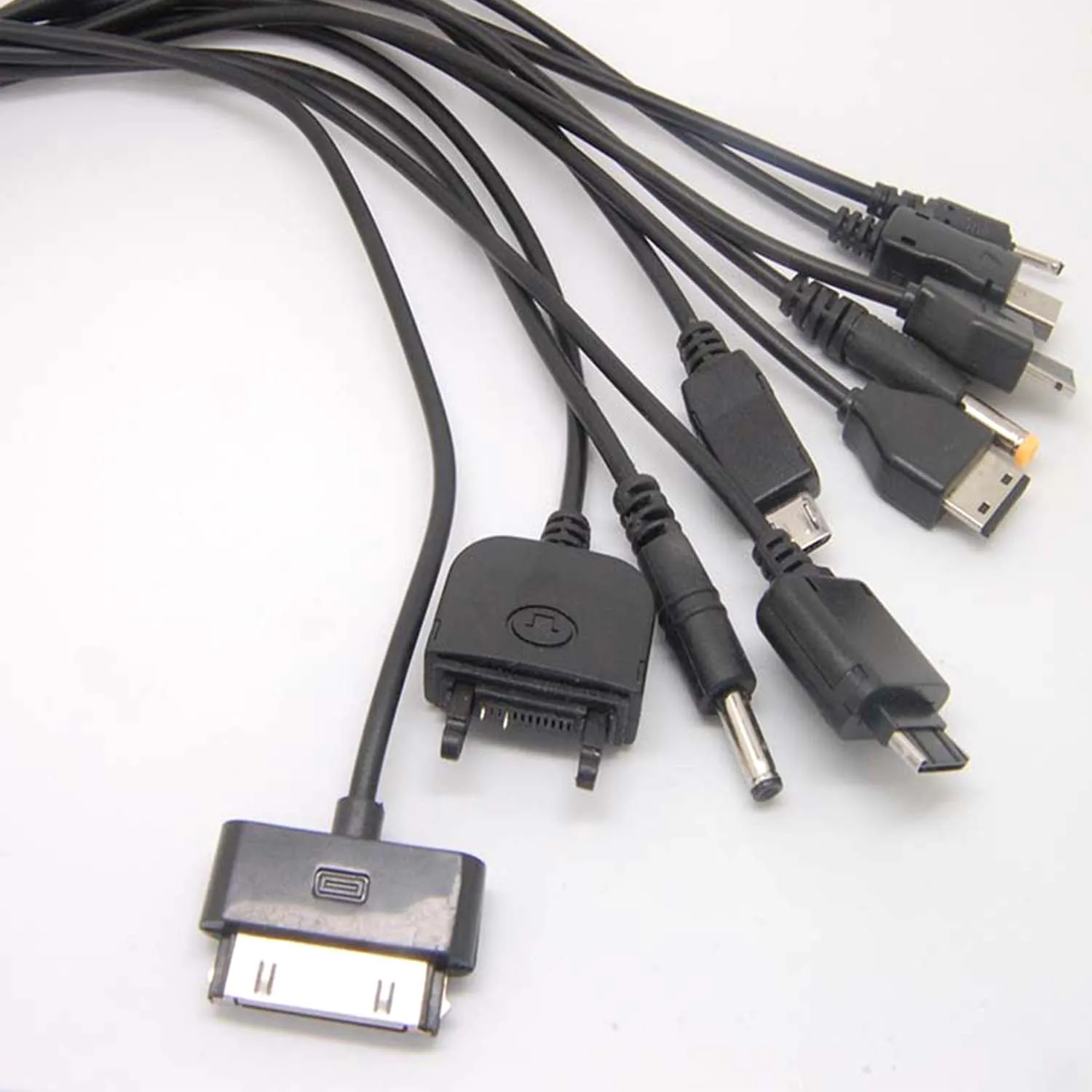10 в 1 USB к многоразъемному зарядному кабелю для мобильных телефонов планшет gps
