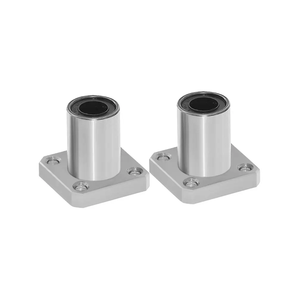 LMK6UU LMK8UU LMK10UU LMK12UU LMK6LUU LMK8LUU LMK10LUU LMK12LUU Fange линейный подшипник 3D принтеры