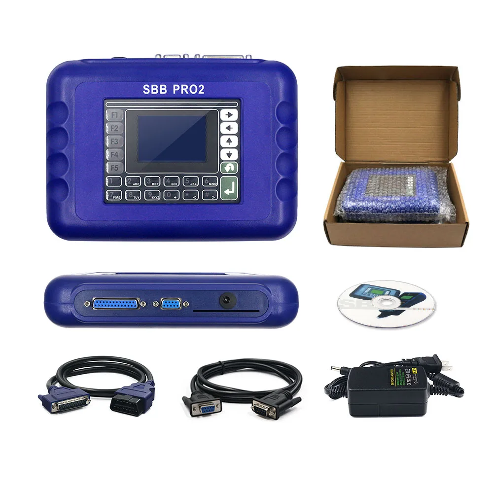 SBB Pro2 программатор ключей Pro 2 V48.88 V48.99 V46.02 + Mini Zedbull Auto Key Maker поддерживает автомобили