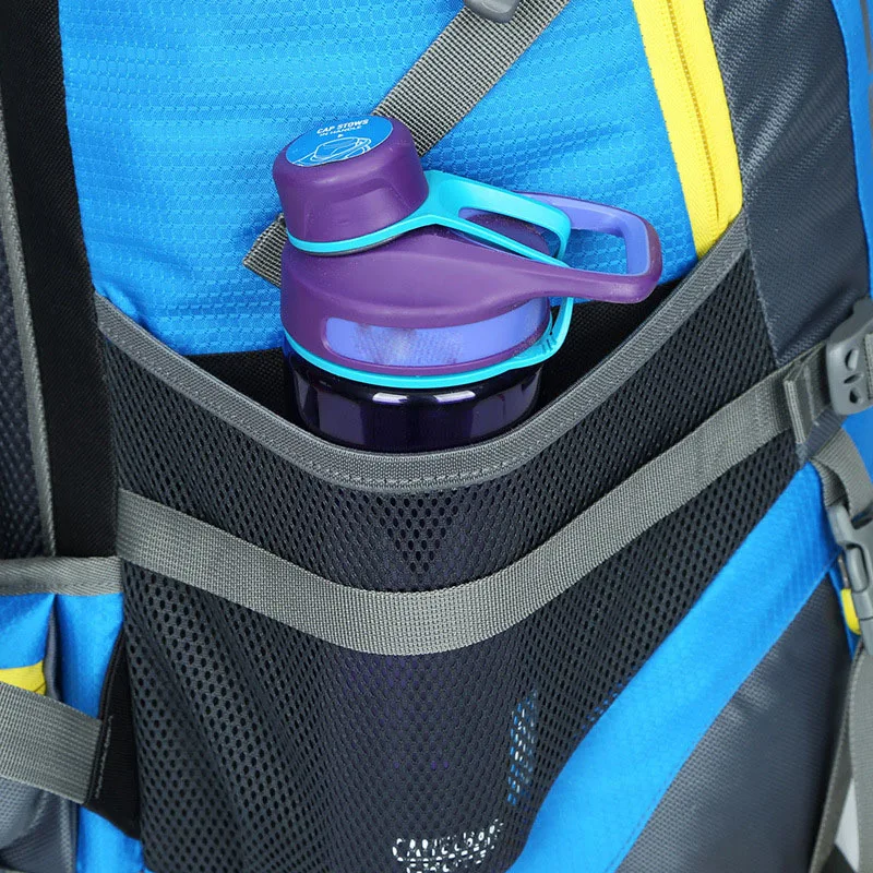 

45L Men Women Climbing Travel Riding Sport Bag Water Resistant Rucksack Outdoor Camping Hiking Backpack Military Tactical Bags