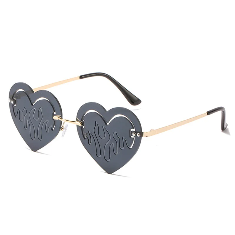 

Heart Shades Women Sunglasses For Female Eyewear Vintage Trends Oculos feminino Men Fashion Lunette Gafas Sun Glasses Eyeglasses