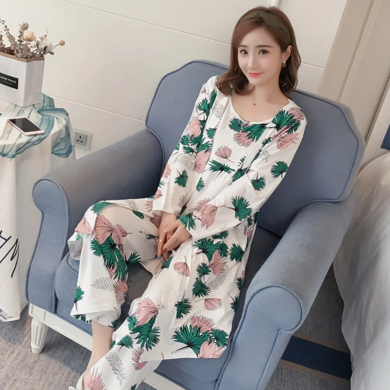 Халат Женский Повседневный с принтом милая дышащая элегантная одежда в