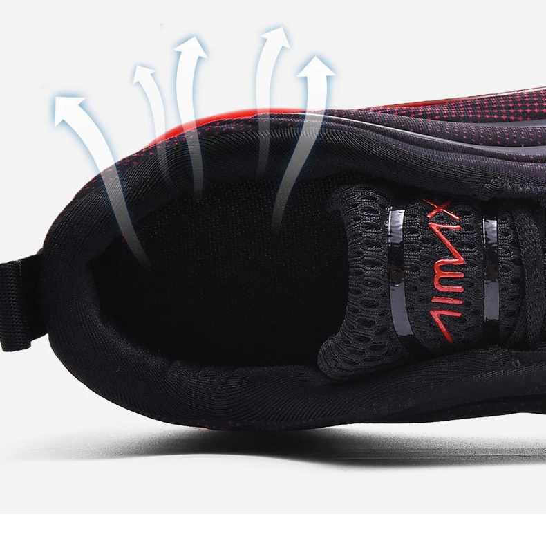 VESONAL Brand Comfort Lycra Sneakers Men Casual Shoes For Adult Hot New Autumn Air Cushion Running Shoes Male Footwear Non Slip