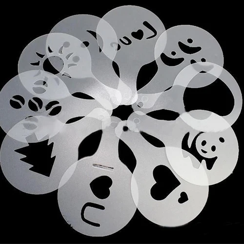 16 шт. трафареты для бариста капучино | Дом и сад