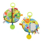 Детская трехмерная тканевая книга для детей 0-2 лет, детская погремушка, колокольчик, игрушка для новорожденных, молярная игрушка