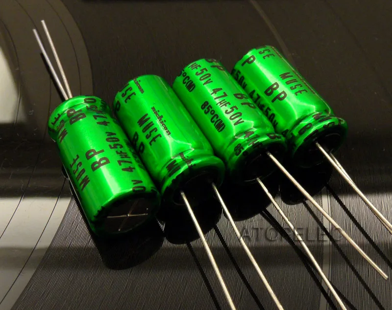 Nichicon MUSE BP ES 47 мкФ/50V (Bi) неполярный биполярный Hi Fi аудио конденсатор 10 шт.|capacitor