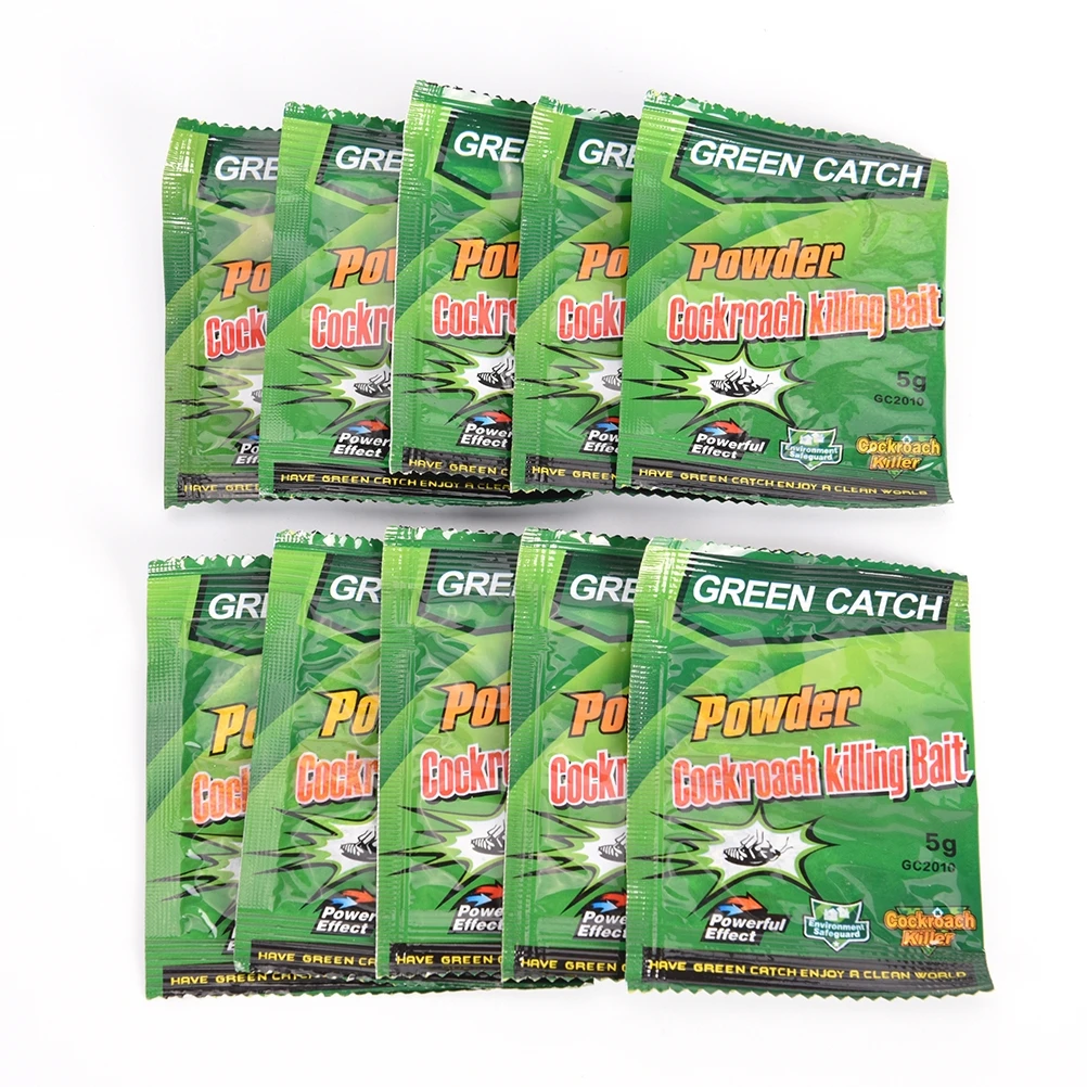 

20 Packs Effective Killing Cockroach Bait Powder Cockroach Repeller Insect Roach Killer Anti Pest Reject Trap Pest Control