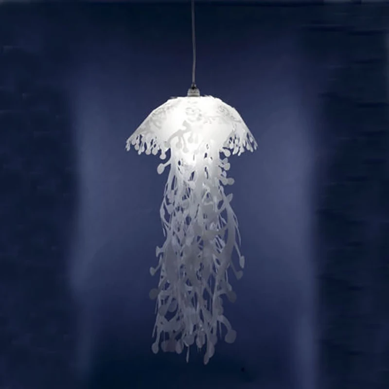 Подвесной абажур в виде медузы светящийся воздушный подвесной светильник для