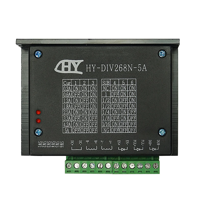 Драйвер шагового двигателя контроллер HY-DIV268N-5A TB6600 0 2-5A станок с ЧПУ доска |
