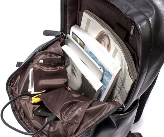 Продукция сумка для ноутбука дорожная школьный рюкзак мужчин и женщин кожаный |