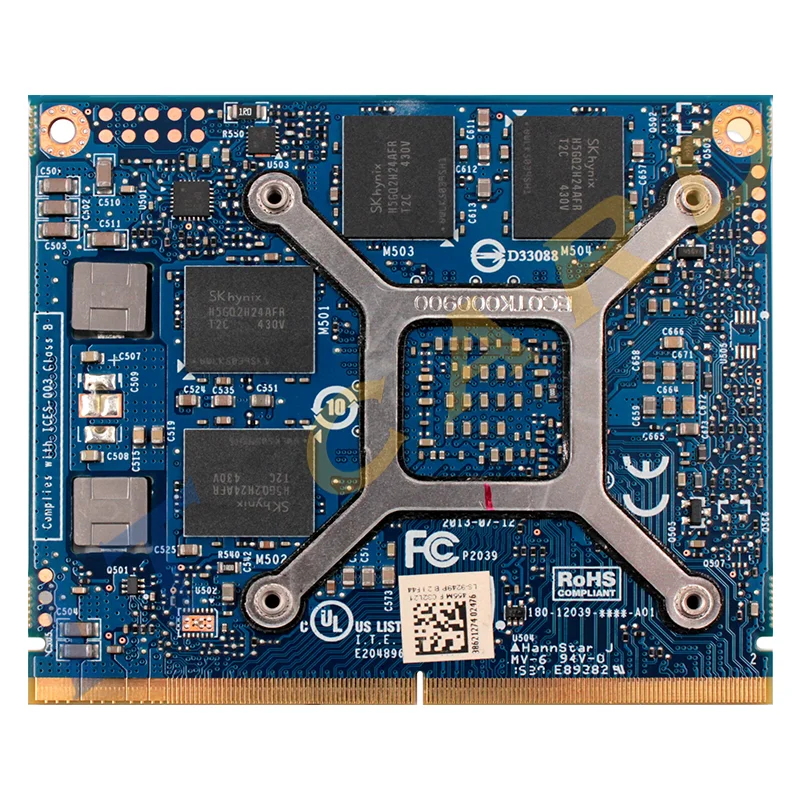 Видеокарта Quadro K1100M K1100 GDDR5 2 Гб фотографическая карта для Dell M4600 M4700 M4800 HP 8570W 8770W ZBook15