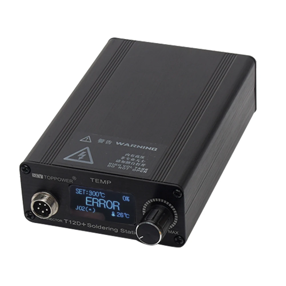 

T12 Auto Sleep Function Soldering Station Quick Heating Temperature Controller Iron Tips DIY OLED Power Equipment STM32 V2.1S