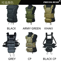 phecda bear multi function outdoor war game paintball chest rig military training tactical combat vest individual load carrier