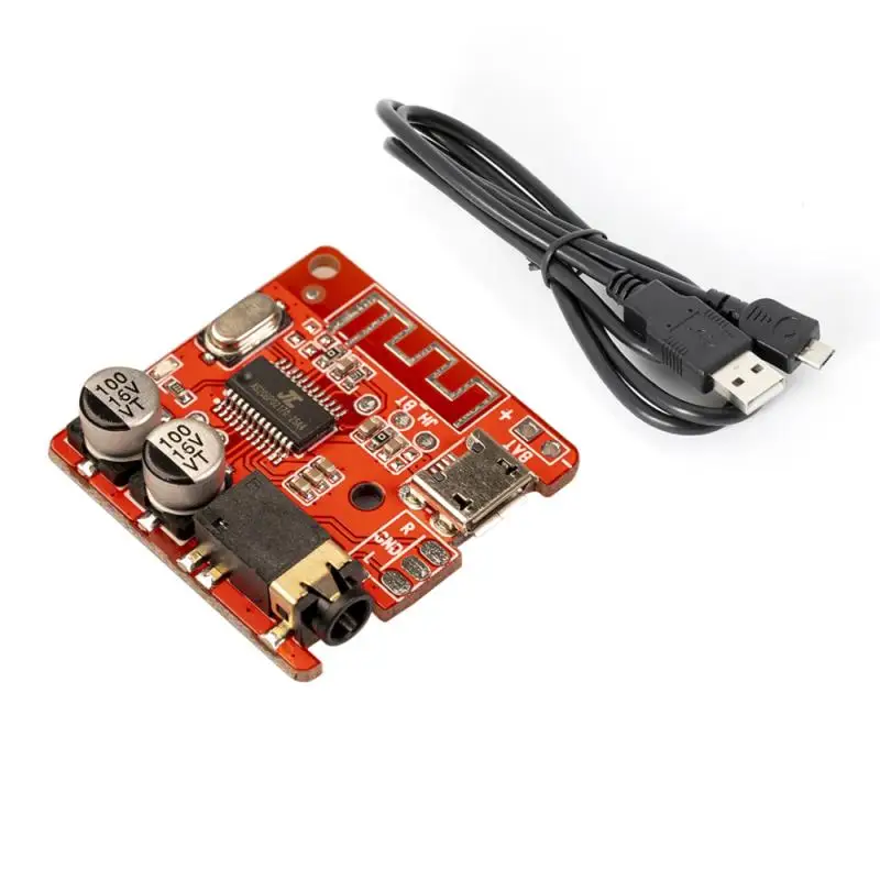 Новый Bluetooth 5 0 приемник JL6925A стерео музыка 3 мм Сделай Сам автомобильный аудио USB