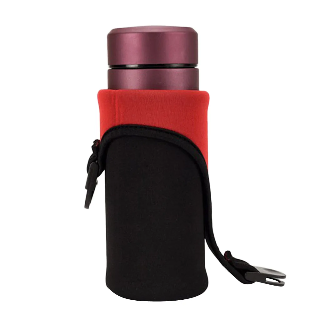 500ml 18 Oz Water Bottle Drink Cup Kettle Beverage Holder Sleeve 3mm Neoprene Insulated Cooler Cover Carrier Wrap &amp Carry Strap | Спорт и