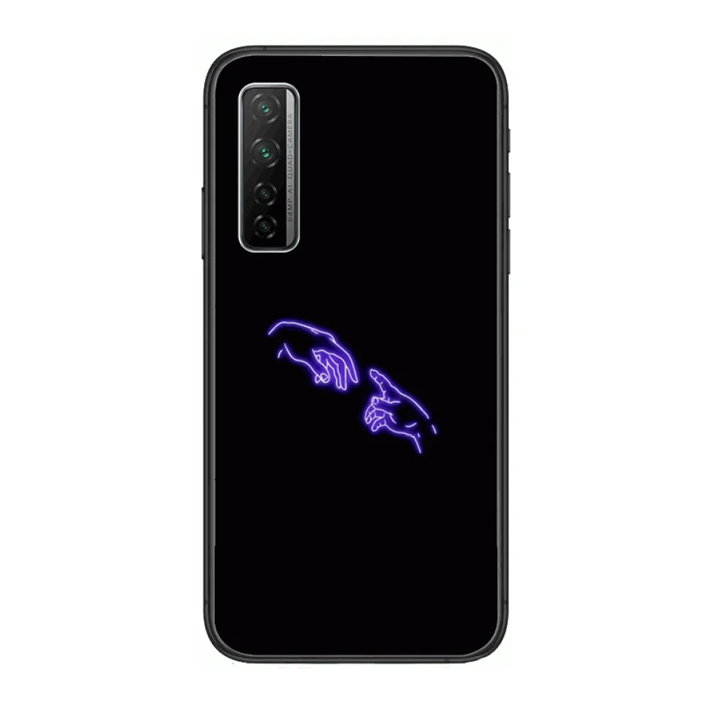 

Heat-absorbing phone case Phone Case For Huawei Nova p10 lite 7 6 5 4 3 Pro i p Smart ZBlack Etui 3D Coque Painting Hoesje