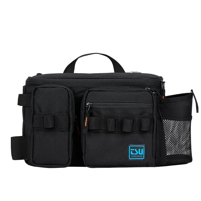 

TSURINOYA 2019 NEW Fishing Bag RX1911 Multifunction Large Capacity Waterproof Hip Bag Fishing Tackle Pack Outdoor Shoulder Bags