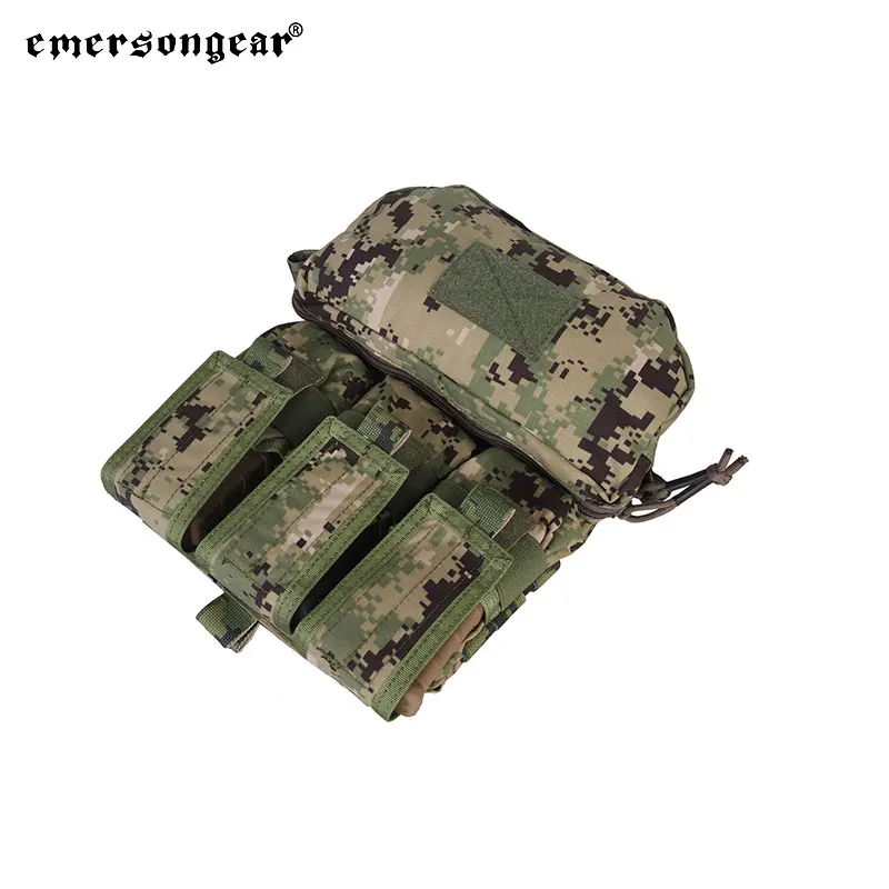 Emersongear тактическая штурмовая сумка для задней панели журнал Магнитная