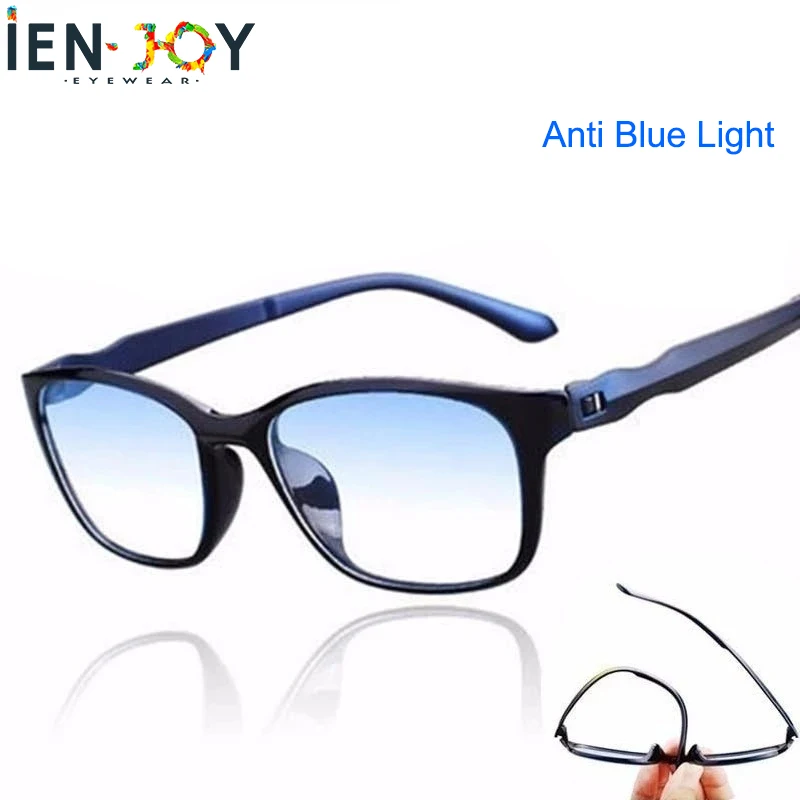 

IENJOY Anti Blue Rays Computer Glasses Men Blue Light Blocking Gaming Glasses for Computer Protection Eye Retro Spectacles Women