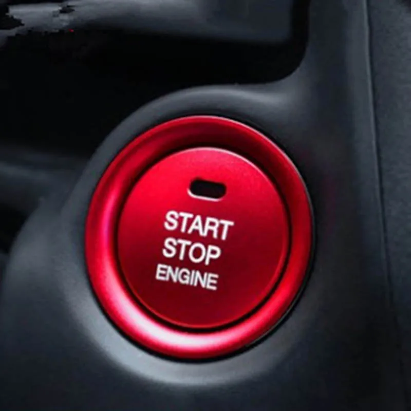 Остановка двигателя кнопки крышка Украшение "Кольцо" заменить для Mazda 3 Axela CX 4