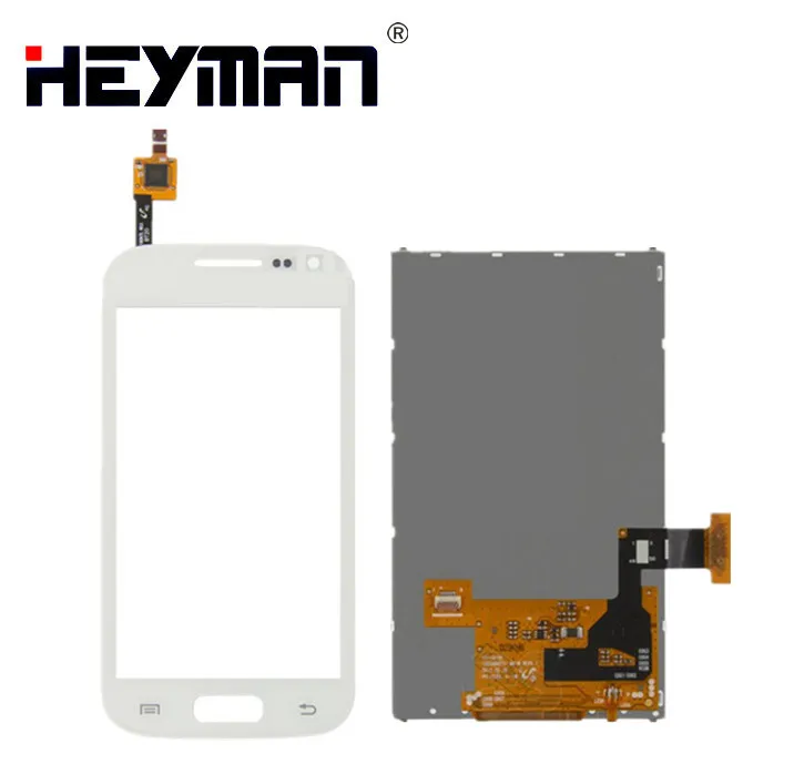 white Touch with LCD ЖК-дисплей с сенсорным экраном для samsung Galaxy Ace II I8160 GT-I8160 ЖК-экран дигитайзер стеклянная панель Передняя Замена - Цвет: white Touch with LCD