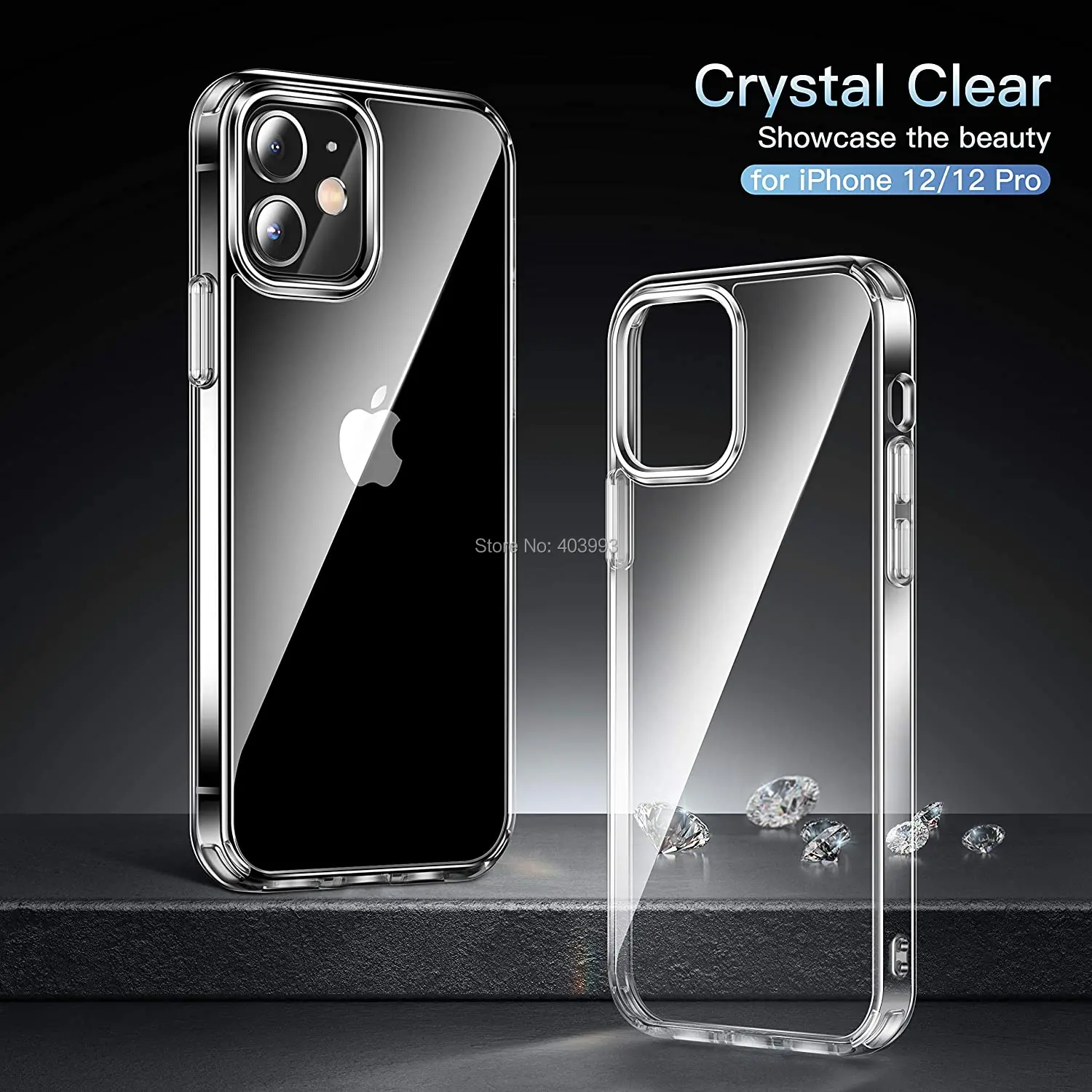 Чехол для iPhone 12 / Mini Pro Max прозрачный мягкий силиконовый высококачественный