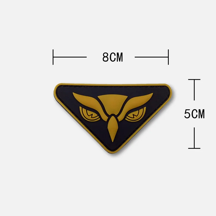 Команда реагирующая на вспышку зомби разделение SHD крылья из ПВХ нашивка эмблема