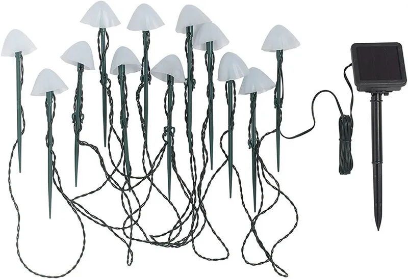 

LED Solar String Light Mushroom Lights IP65 Outdoor Waterproof Garland Garden Patio Decor Outdoor Solar Lights Fairy Light