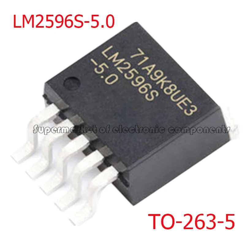 

10 шт./лот LM2596S-5.0 LM2596S LM2596 TO-263 новые и оригинальные Фотообои