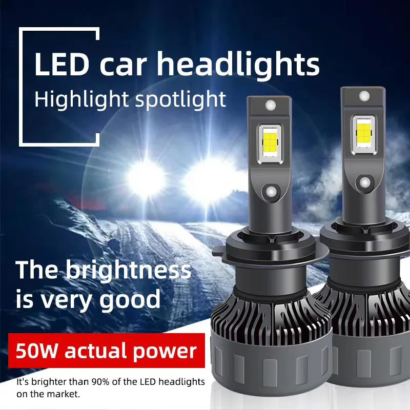 

Автомобильные светодиодные противотуманные фары YHKOMS Canbus H4 H7 100W 30000LM LED H1 H8 H9 H11 9005 HB3 9006 HB4 9012 6000K 12 В